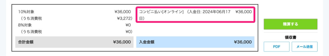 仮売上（予約リクエスト）の解除方法のイメージ